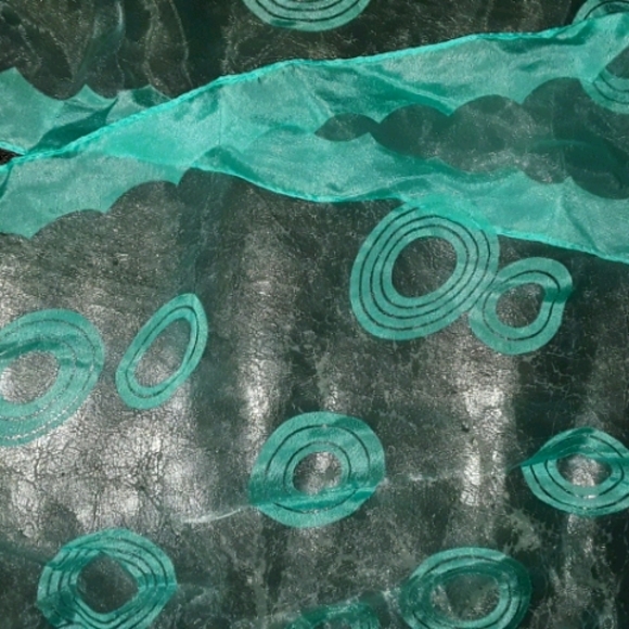 Italian Made Scarf/Wrap/Head Band - Picture 2 of 3